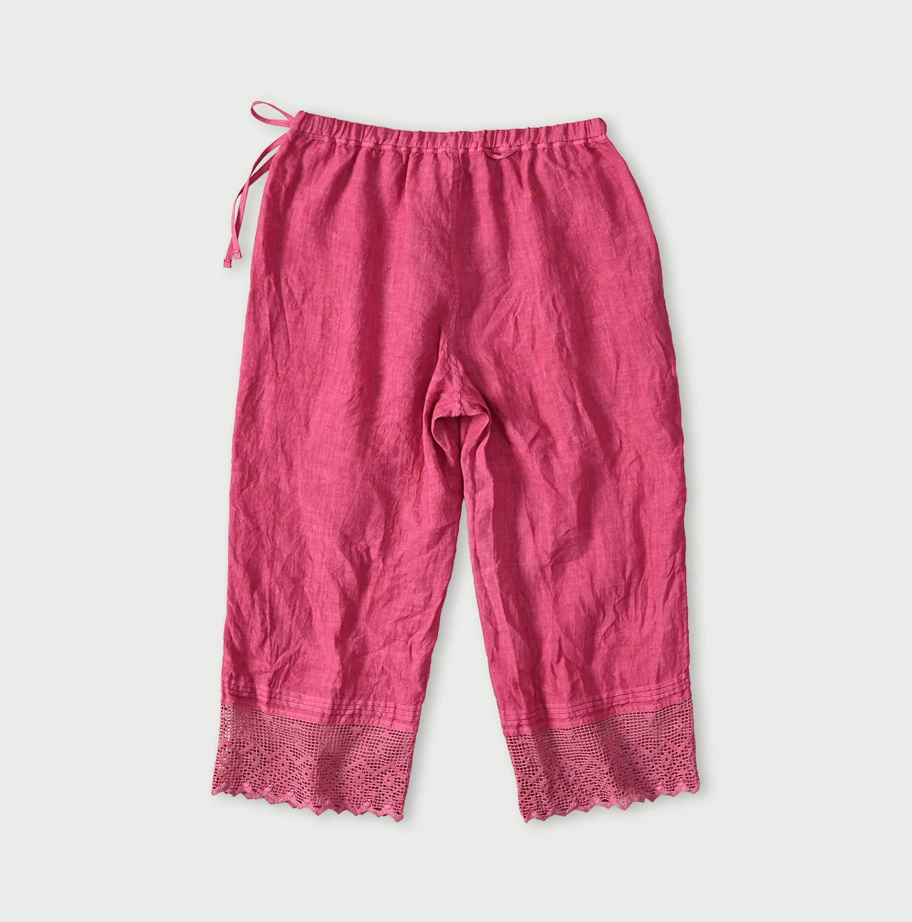 45R(フォーティファイブアール) |インドリネンのペチパンツ（45草染）