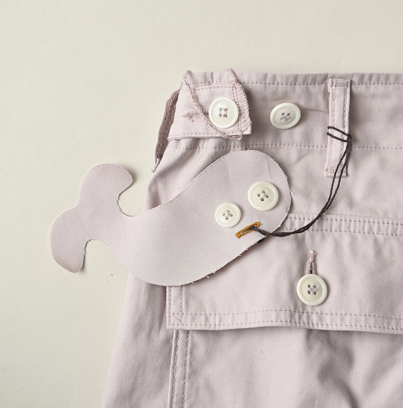 45R(フォーティファイブアール) |薄バックサテンの908ベイカーパンツ