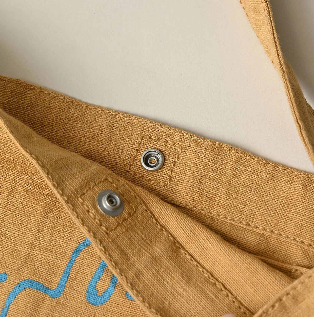 45R(フォーティファイブアール) |インドリネンナスッピー君プリントの45星トート（小）