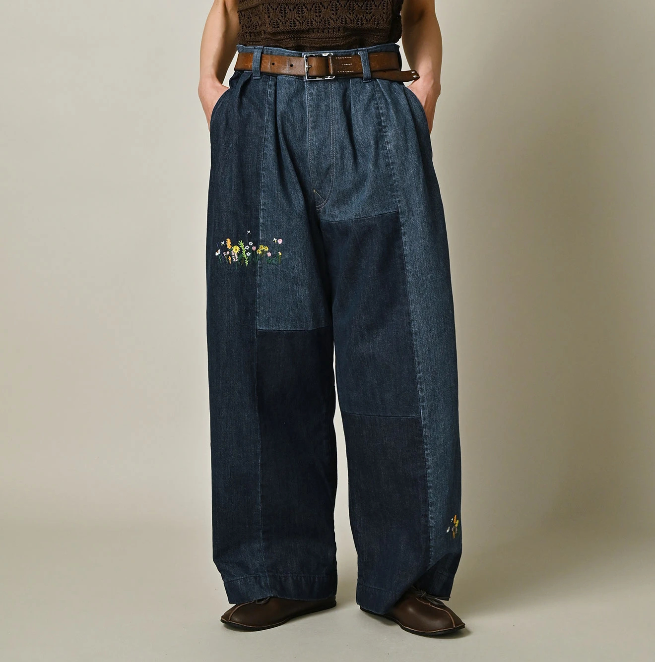 45R(フォーティファイブアール) |ヒッピーパッチワークのシャルロットバギー（重）