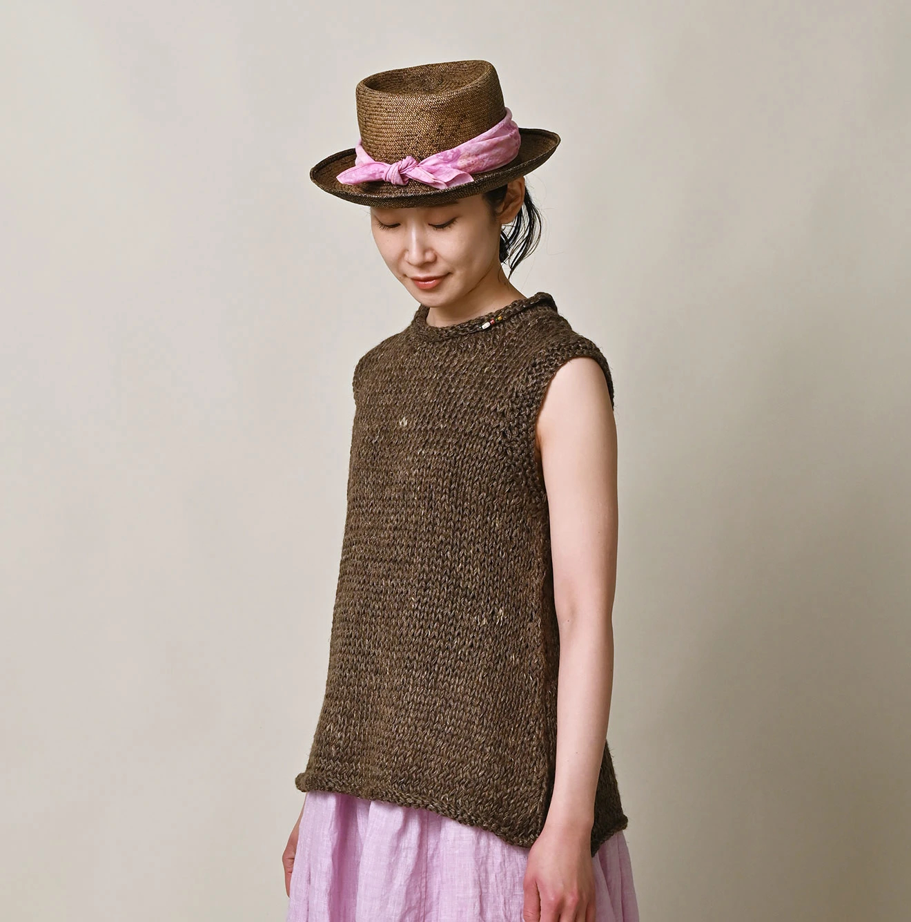 45R(フォーティファイブアール) |ざっくりリネンのベスト