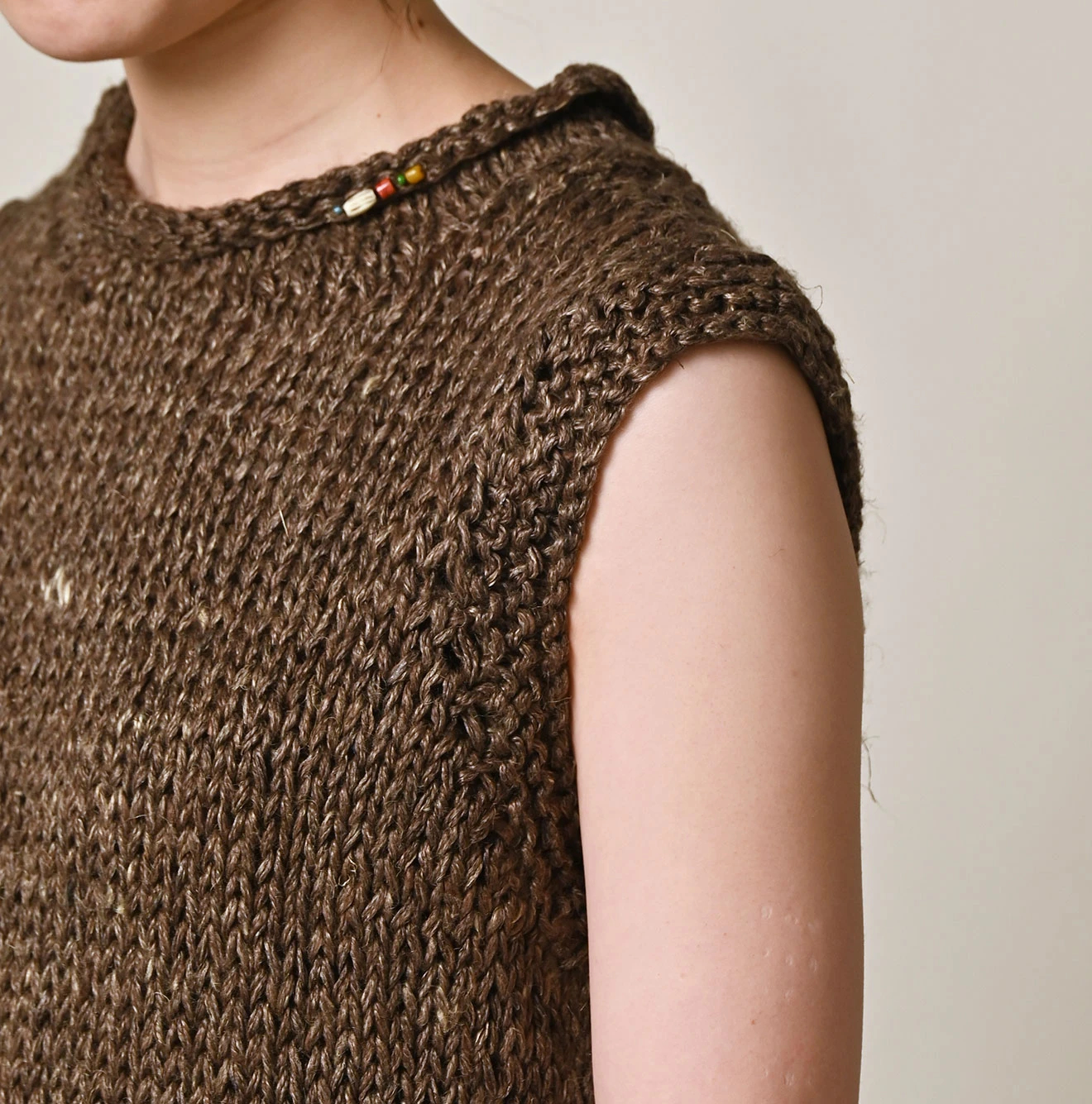 45R(フォーティファイブアール) |ざっくりリネンのベスト