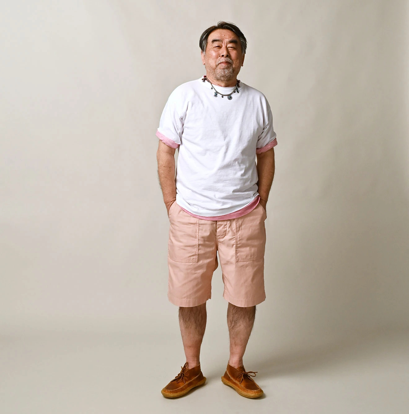 45R(フォーティファイブアール) |薄バックサテンの908ベイカーショートパンツ