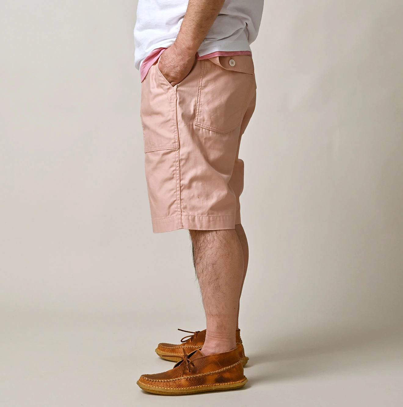 45R(フォーティファイブアール) |薄バックサテンの908ベイカーショートパンツ