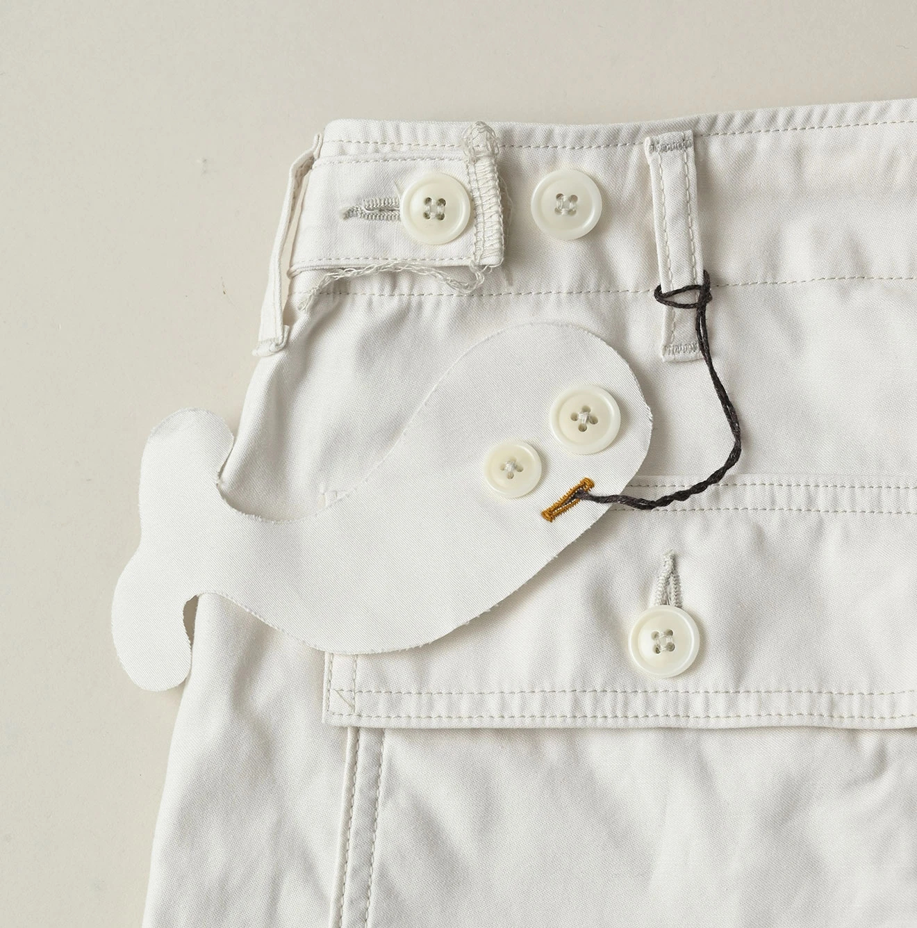 45R(フォーティファイブアール) |薄バックサテンの908ベイカーショートパンツ