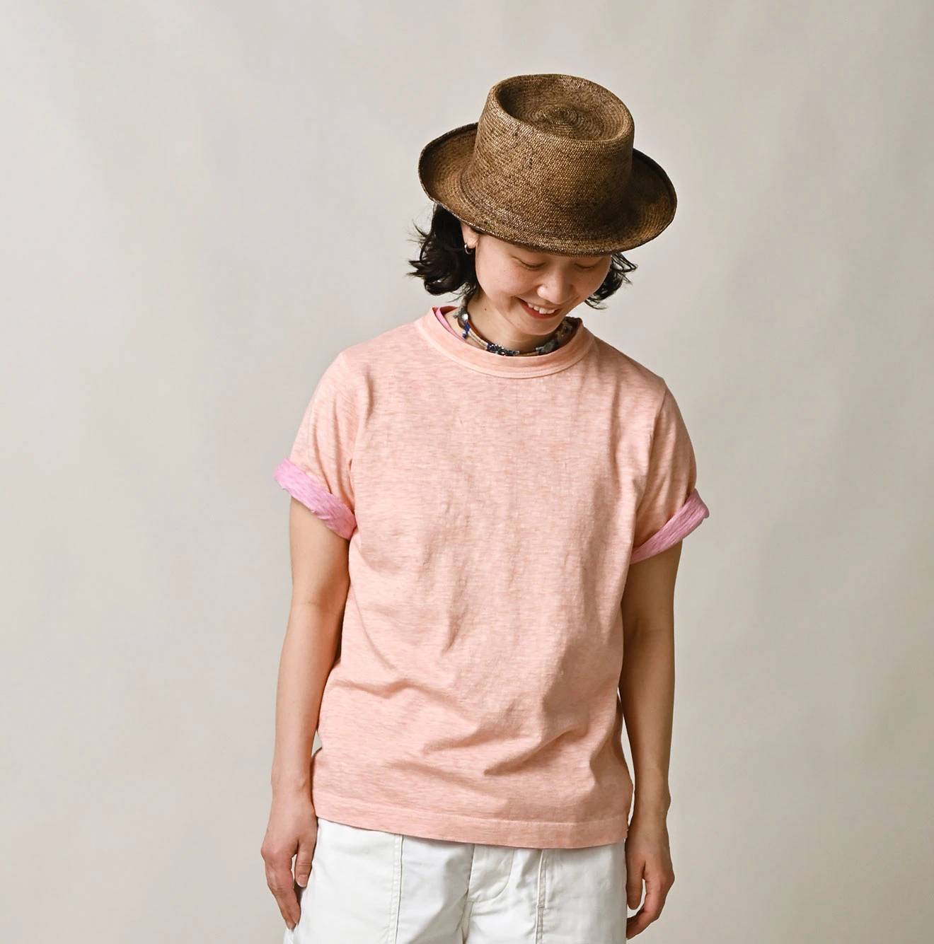 45R(フォーティファイブアール) |天竺の908 45星Tシャツ（45草染）