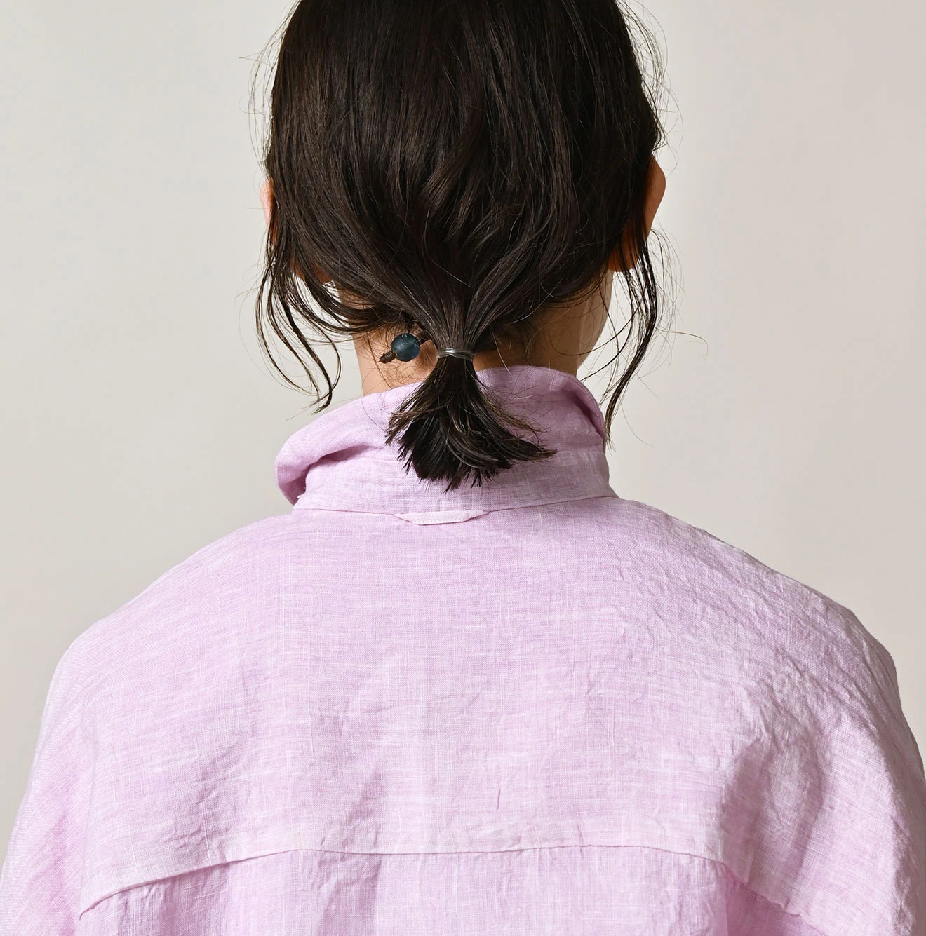 45R(フォーティファイブアール) |インドリネンの908馬シャツ（45草染）