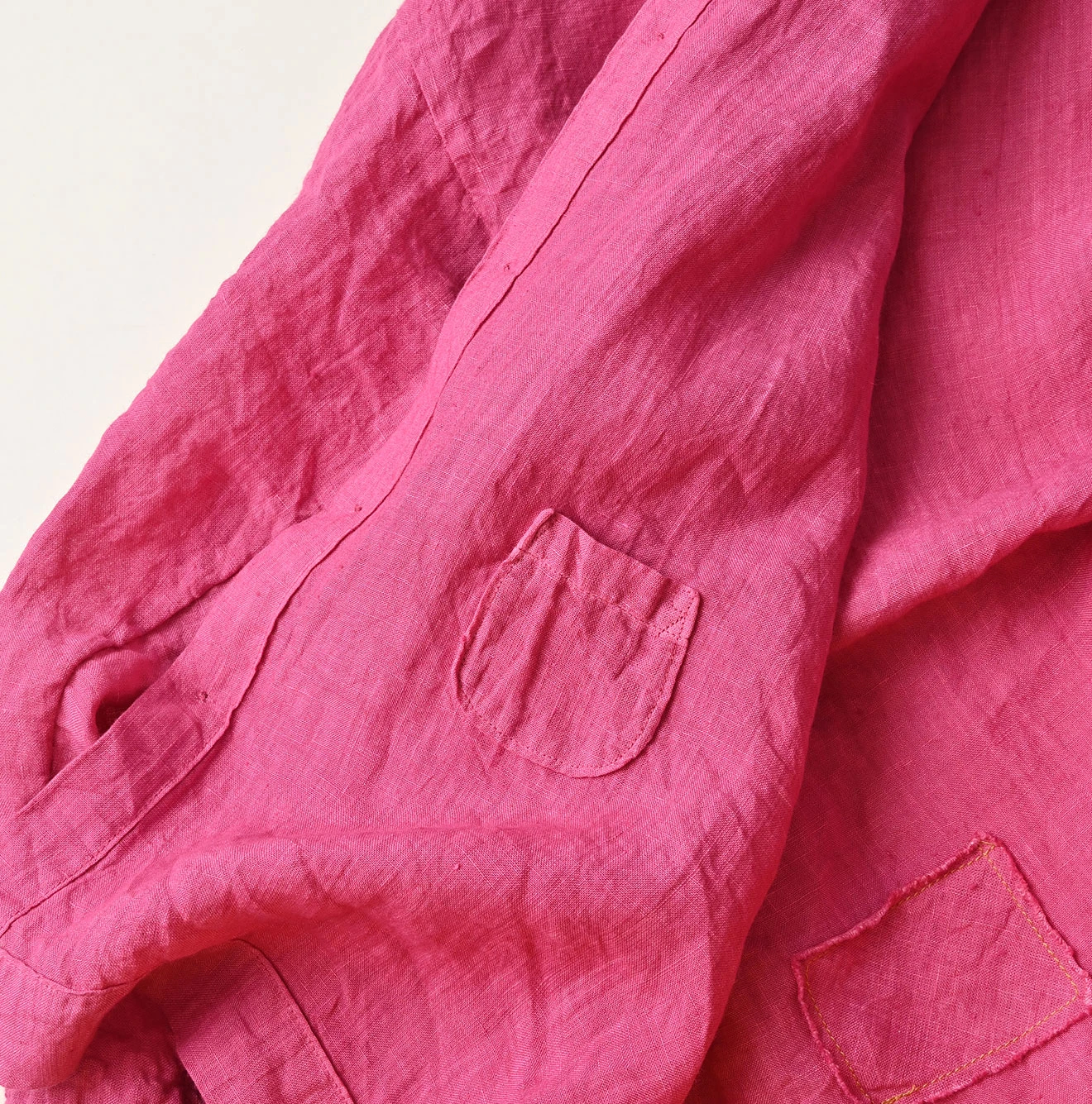 45R(フォーティファイブアール) |インドリネンの908馬シャツ（45草染）