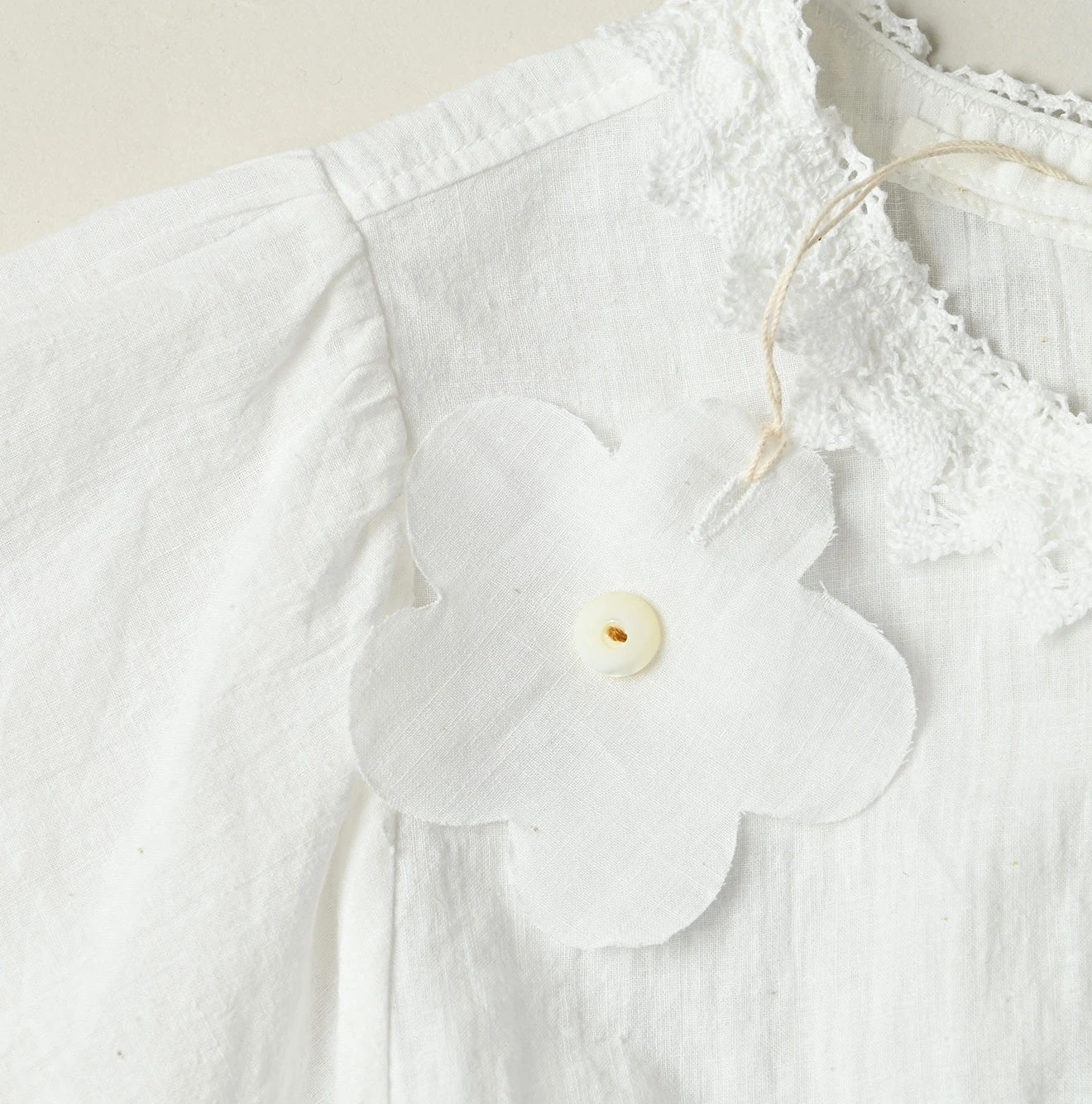 45R(フォーティファイブアール) |インドカディのピンタックレースブラウス