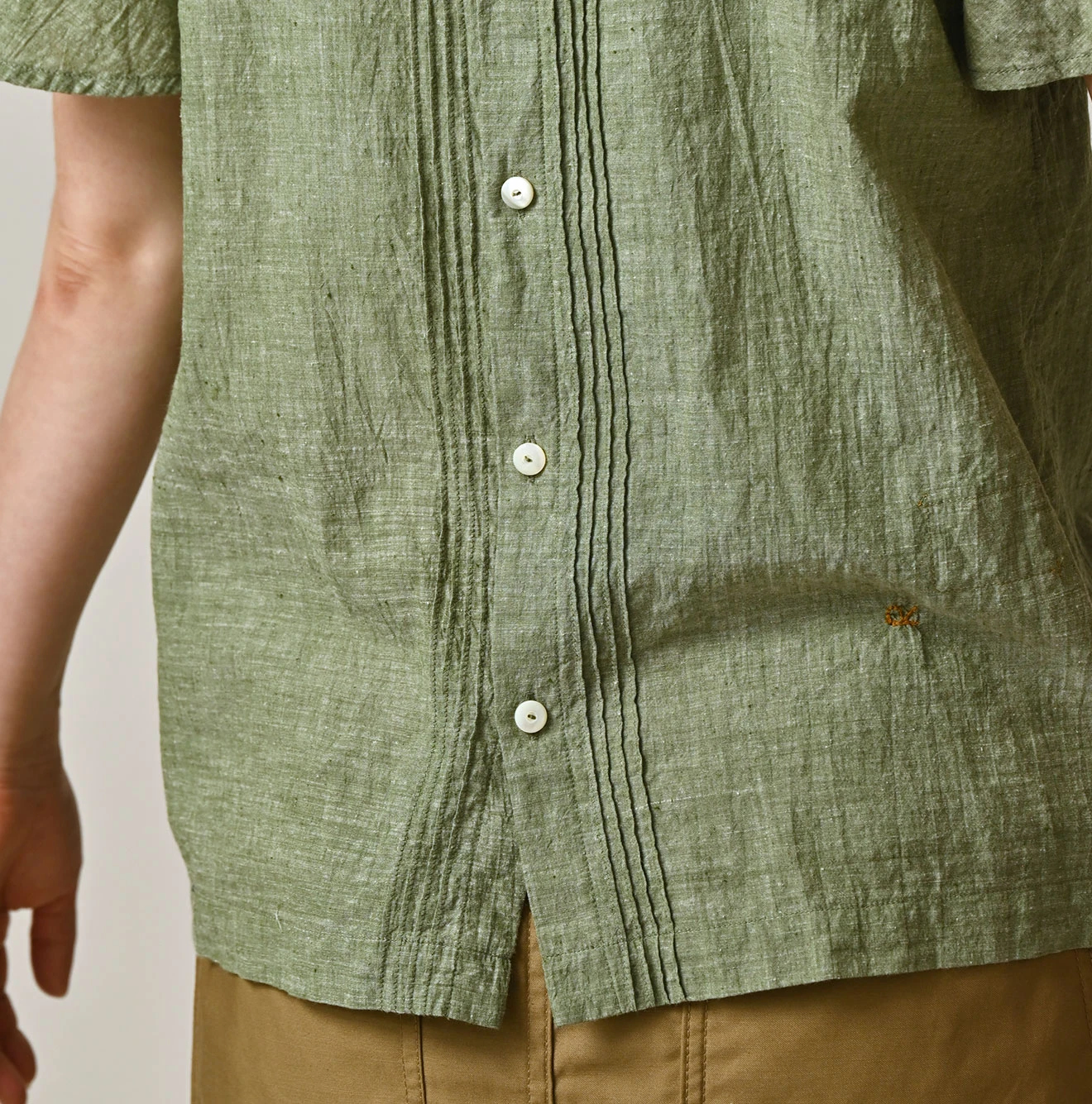 45R(フォーティファイブアール) |インドカディのピンタックレースブラウス