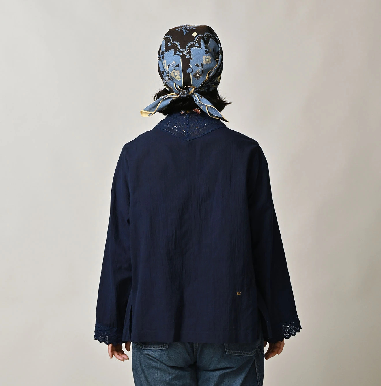 45R(フォーティファイブアール) |インドカディのレースカシュクール（藍）