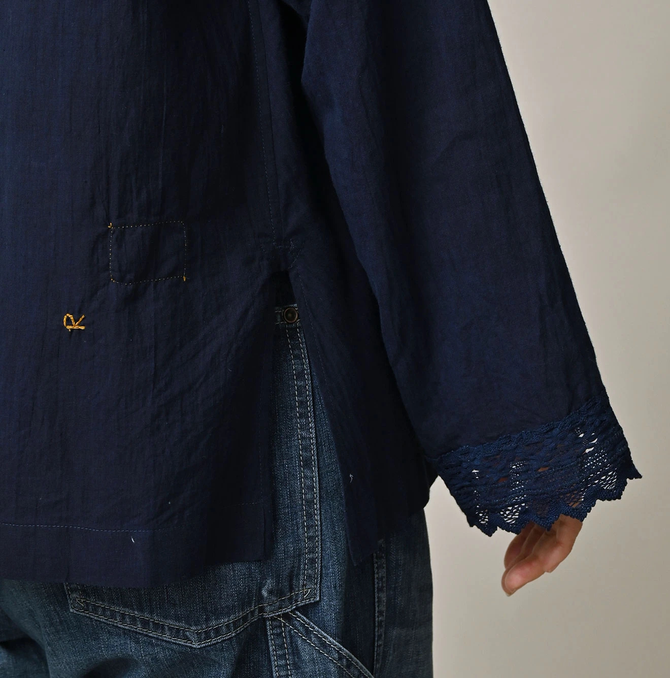 45R(フォーティファイブアール) |インドカディのレースカシュクール（藍）