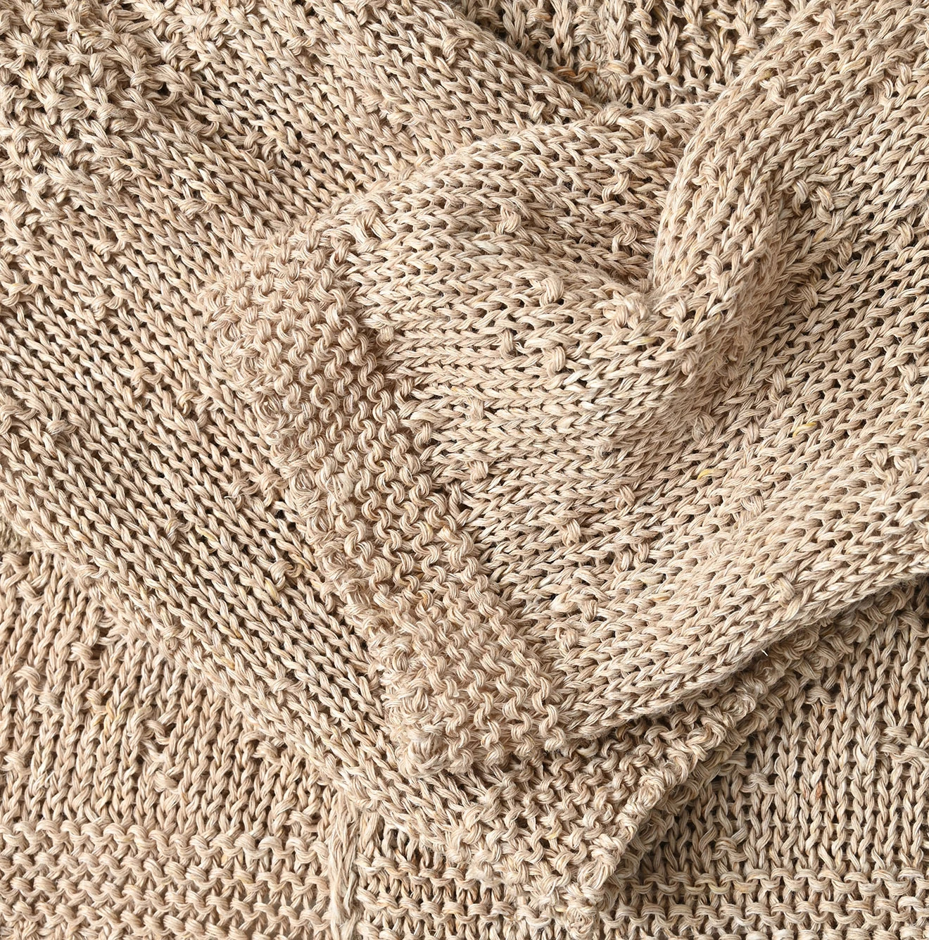 45R(フォーティファイブアール) |リネンギマのパッチワークヘンリー（ホワイトトップ）