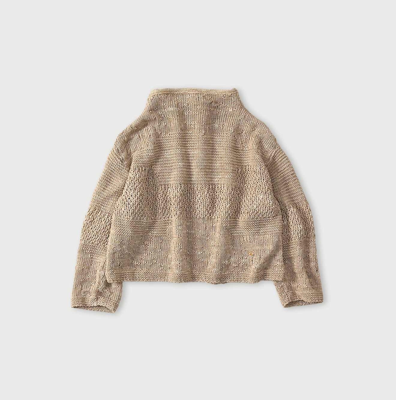 45R(フォーティファイブアール) |リネンギマの908パッチワーク馬セーター（ホワイトトップ）