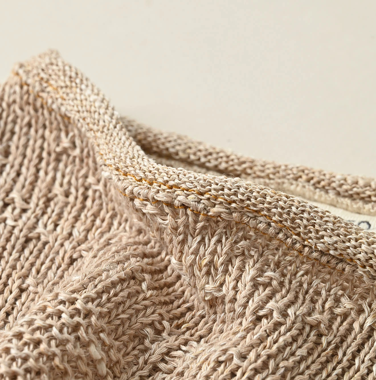 45R(フォーティファイブアール) |リネンギマの908パッチワーク馬セーター（ホワイトトップ）