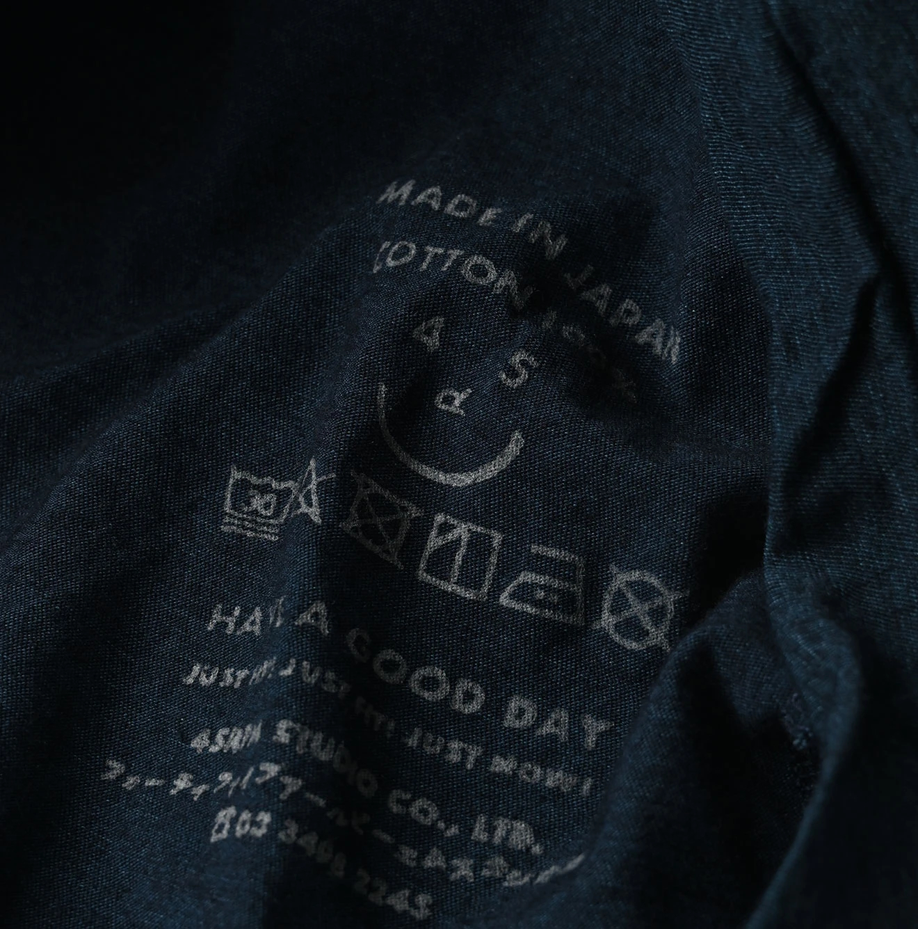 45R(フォーティファイブアール) |天竺×ガーゼのフリルキャミ（インディゴ）