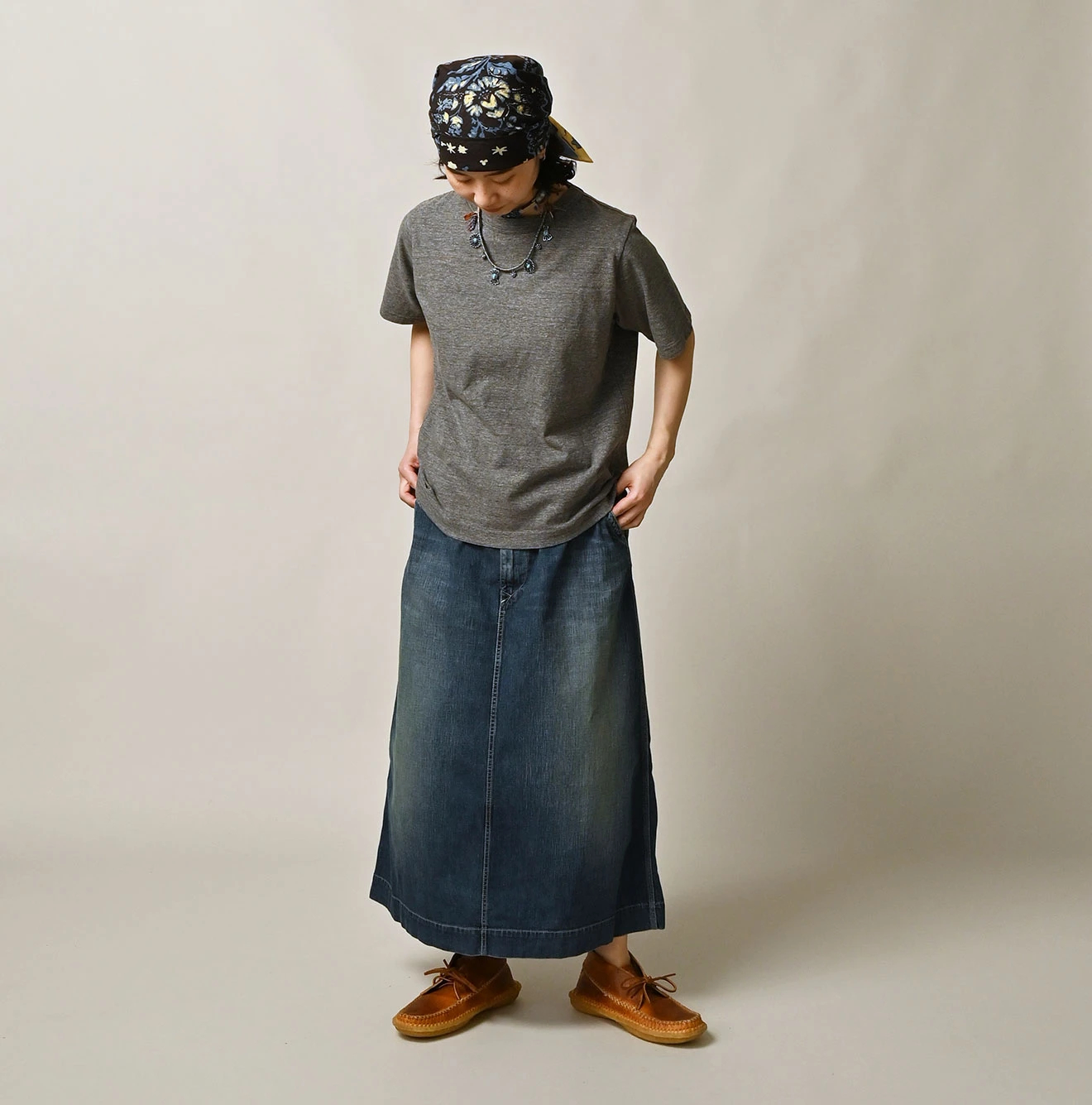 45R(フォーティファイブアール) |天竺の908 45星Tシャツ（トップ）