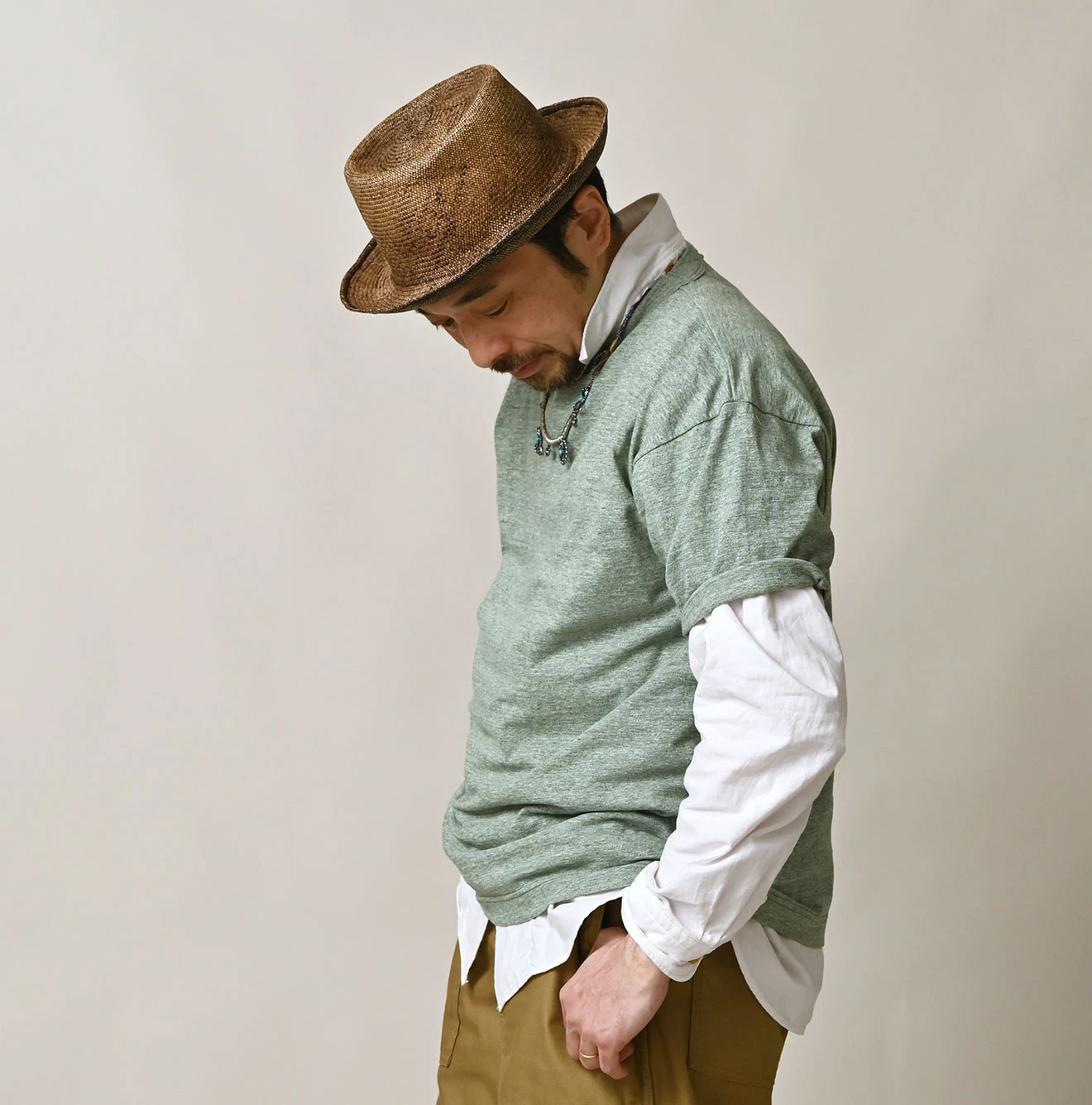 45R(フォーティファイブアール) |天竺の908 45星Tシャツ（トップ）