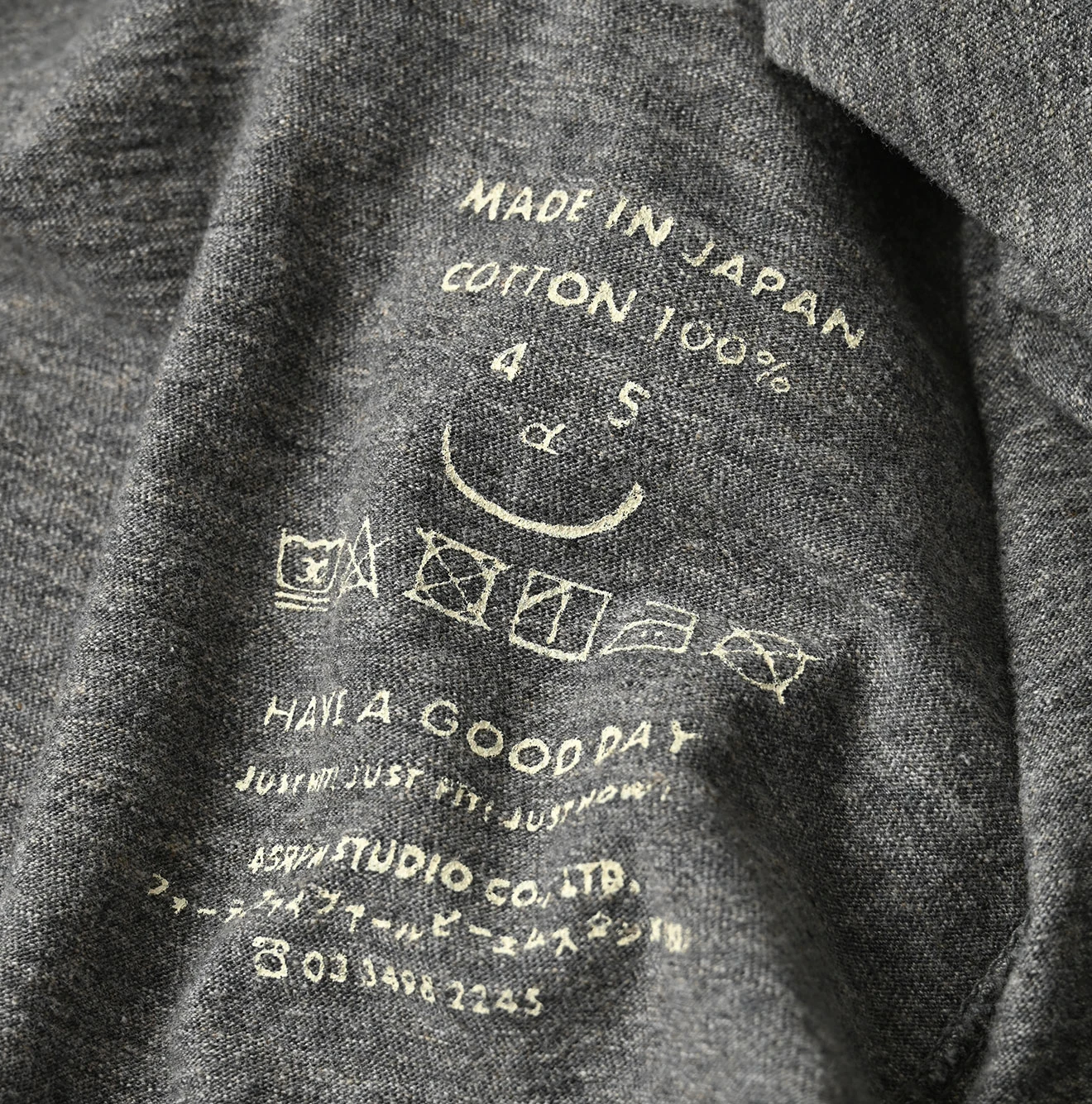 45R(フォーティファイブアール) |天竺の908 45星Tシャツ（トップ）