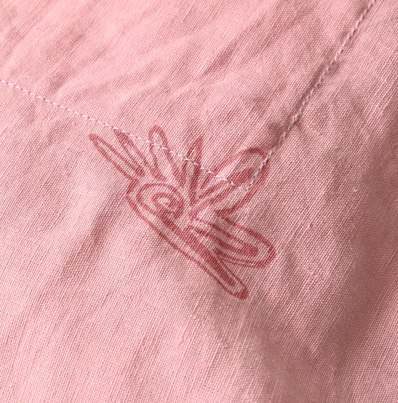 45R(フォーティファイブアール) |インドリネンのナスッピーくん45星トート（中）