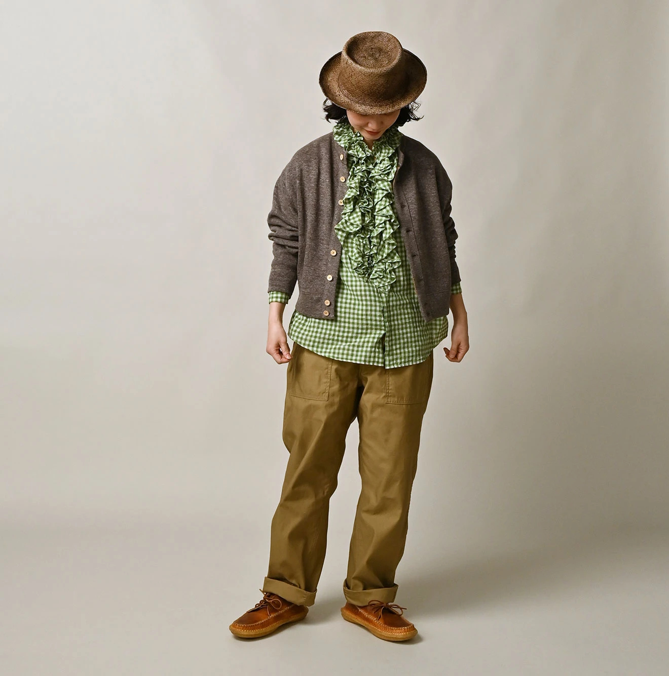 45R(フォーティファイブアール) |モンサンスムースのカーディガン