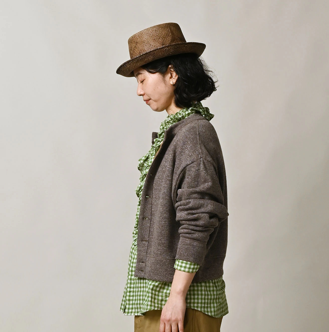 45R(フォーティファイブアール) |モンサンスムースのカーディガン