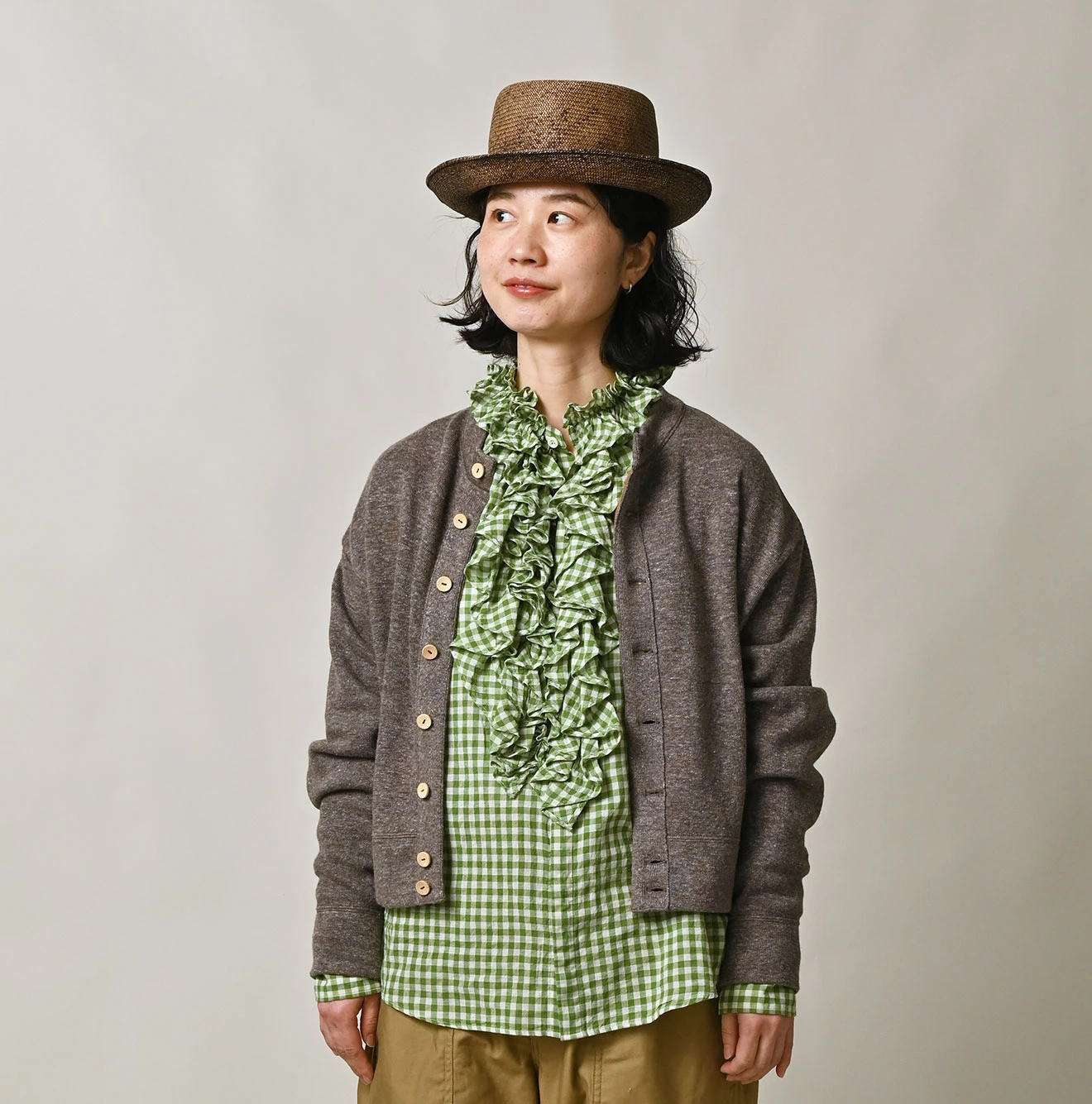 45R(フォーティファイブアール) |モンサンスムースのカーディガン