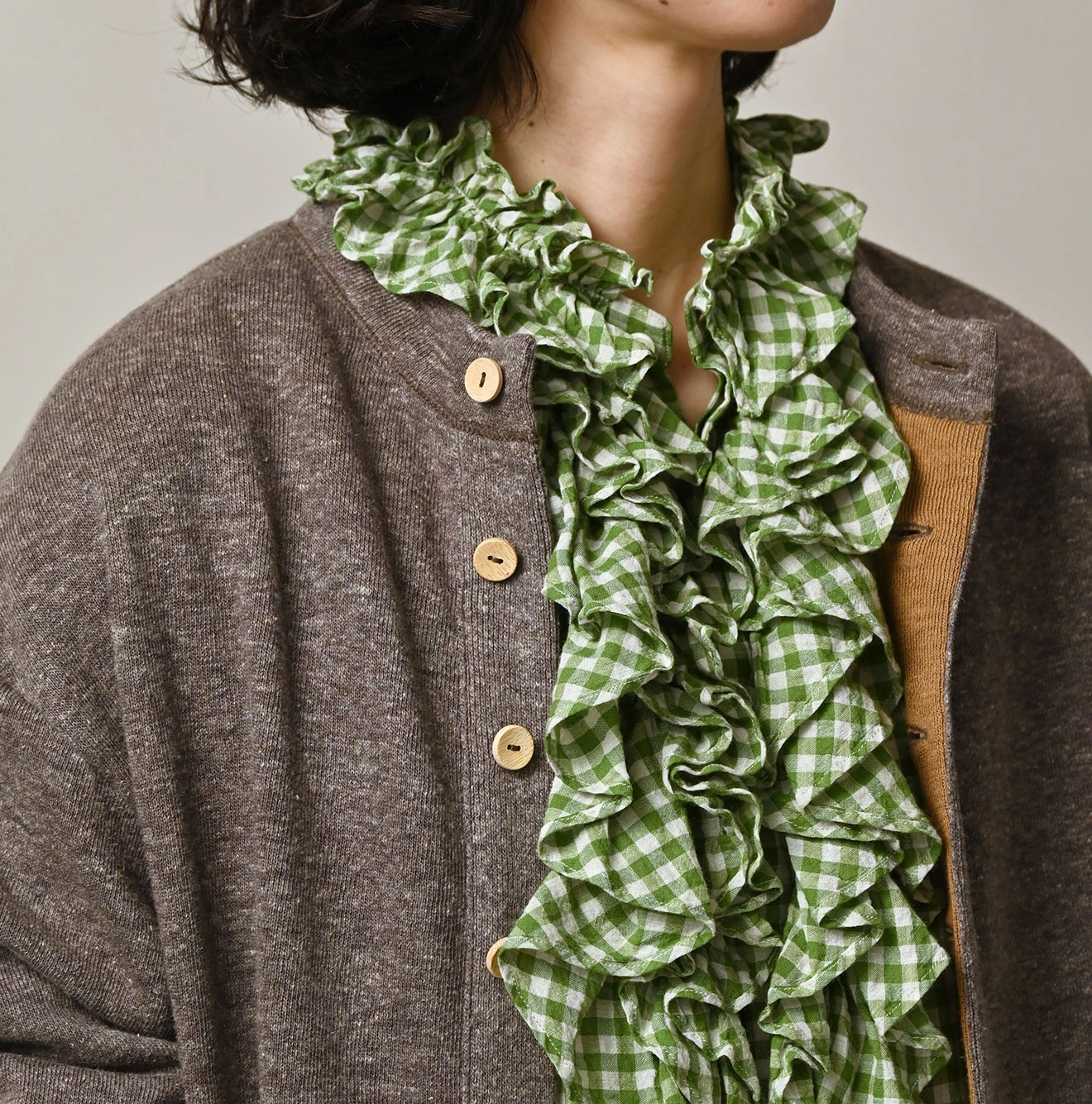 45R(フォーティファイブアール) |モンサンスムースのカーディガン