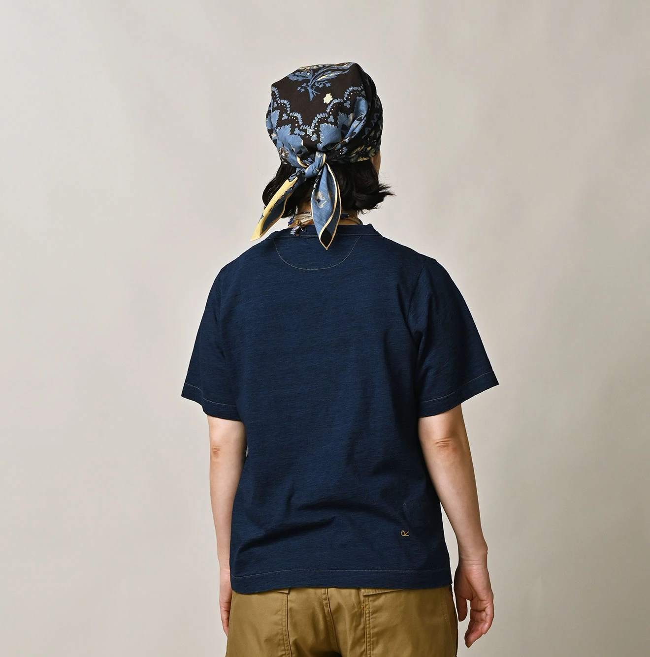 45R（フォーティファイブアール）| 天竺の908 45星Tシャツ（インディゴ