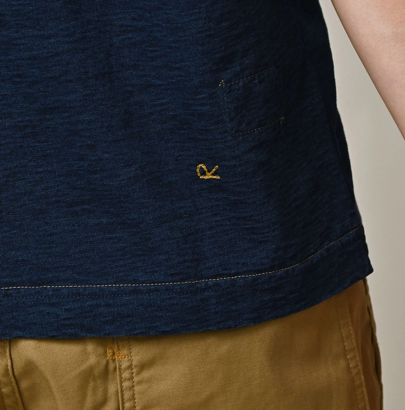 45R（フォーティファイブアール）| 天竺の908 45星Tシャツ（インディゴ