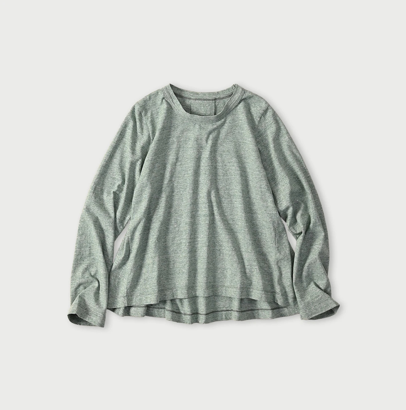 45R(フォーティファイブアール) |天竺のフレアTシャツ（トップ）