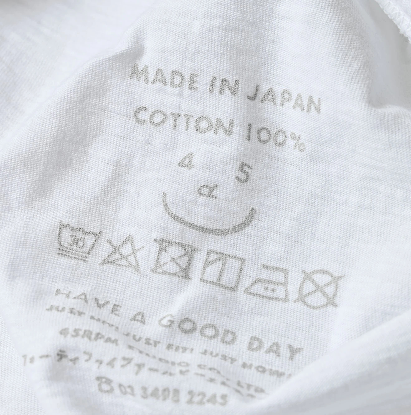 45R(フォーティファイブアール) |天竺の908 45星Tシャツ