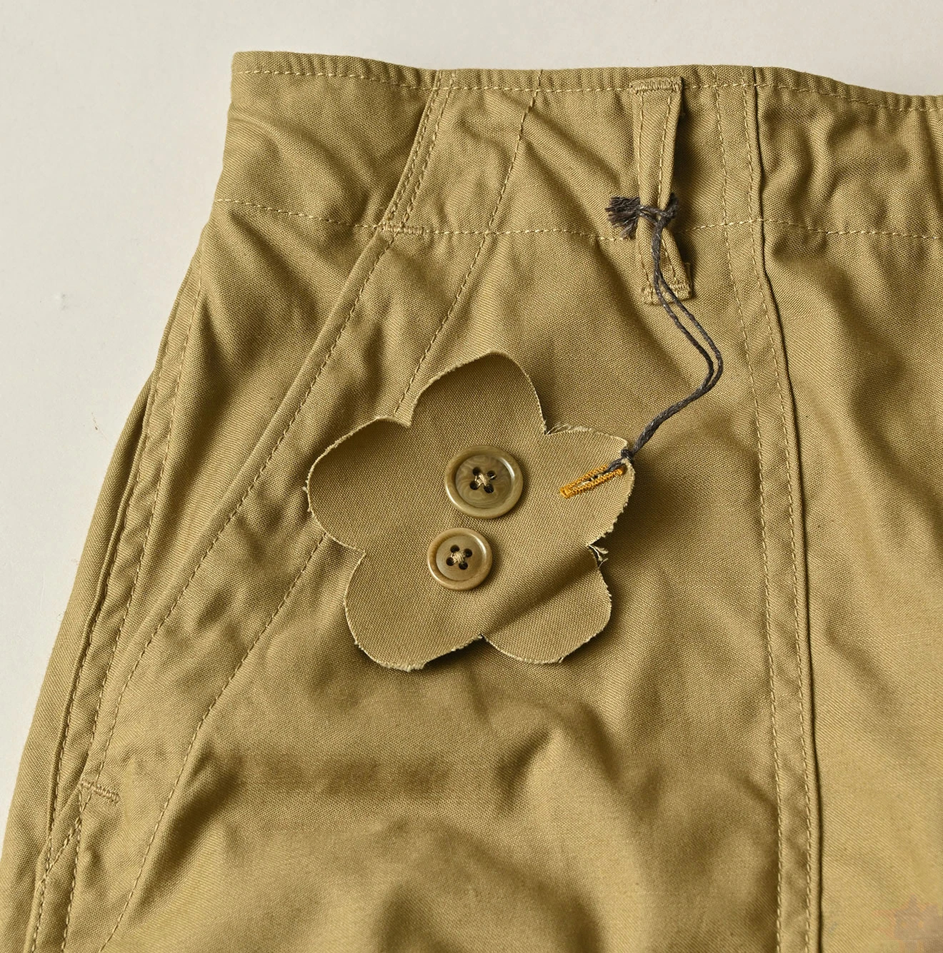 45R(フォーティファイブアール) |薄バックサテンのベイカースカート