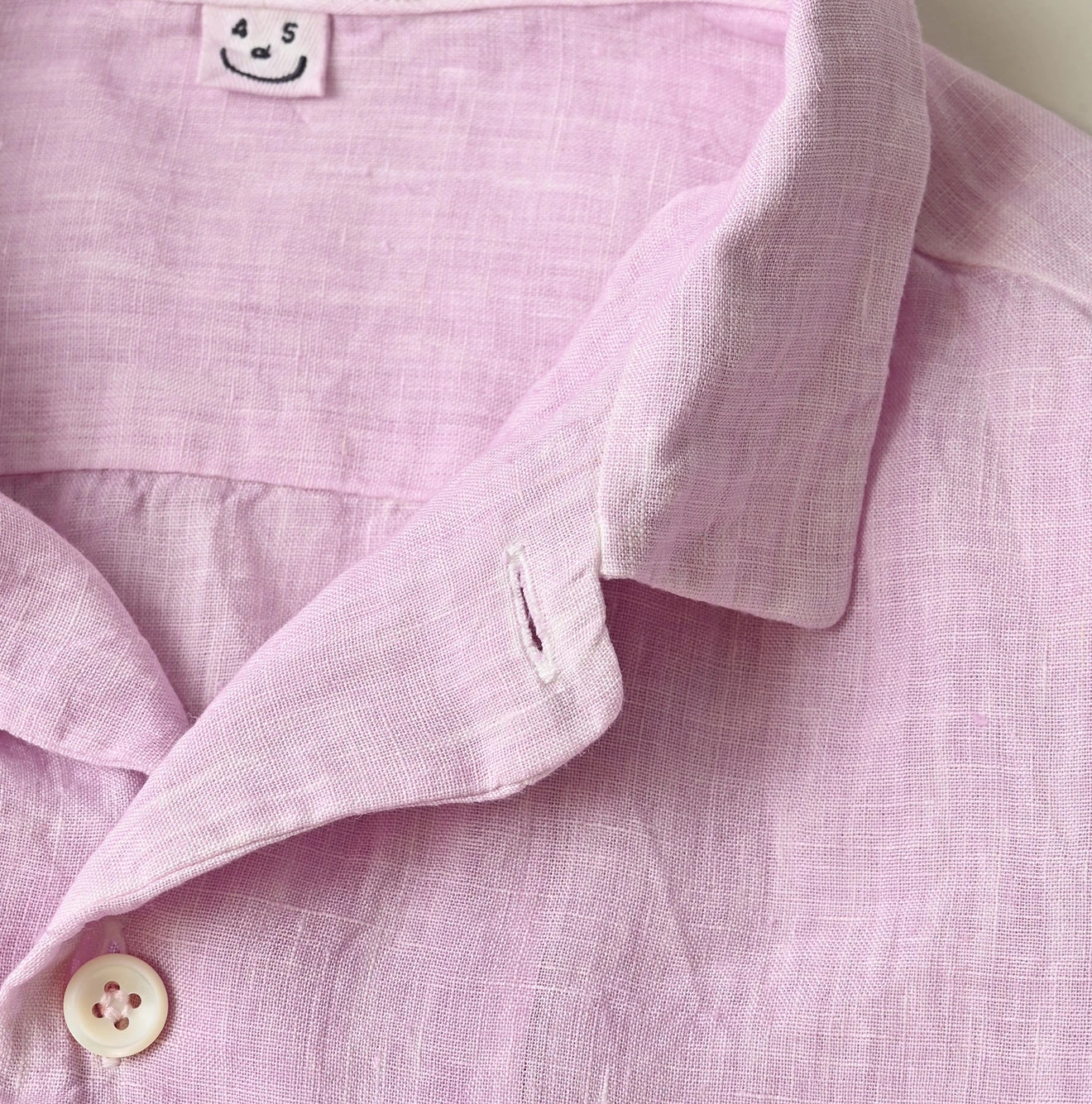 45R(フォーティファイブアール) |インドリネンの908マーチャルシャツ（45草染）