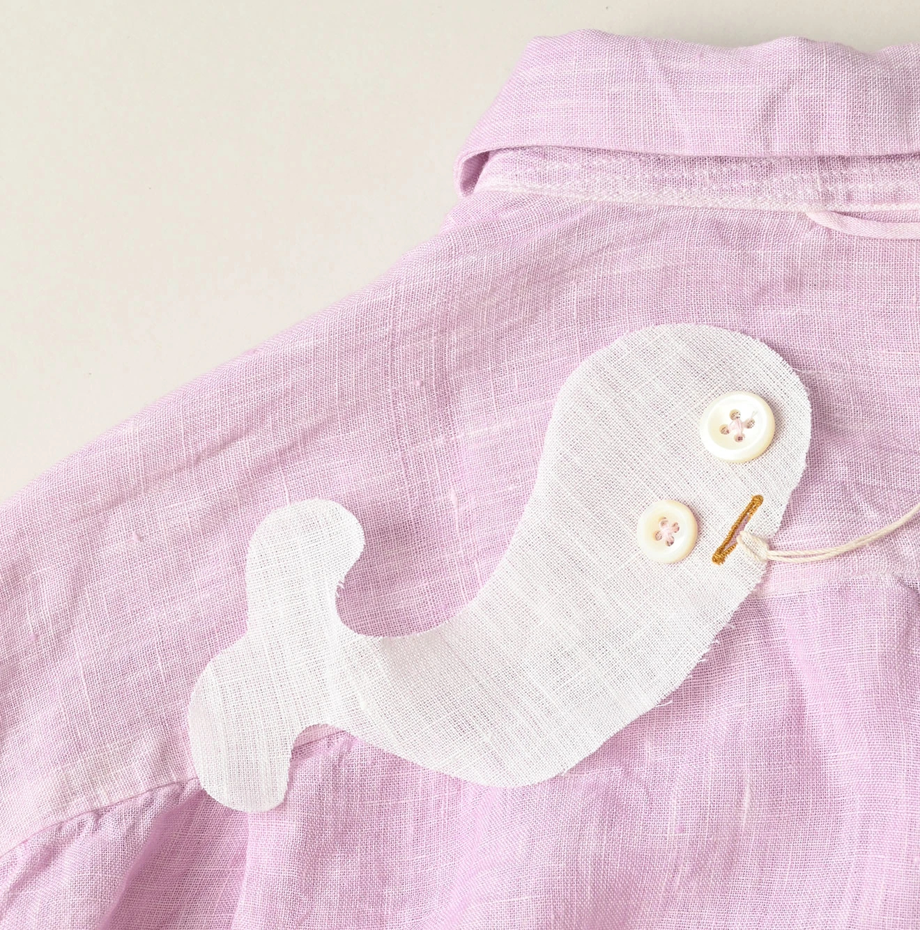 45R(フォーティファイブアール) |インドリネンの908マーチャルシャツ（45草染）