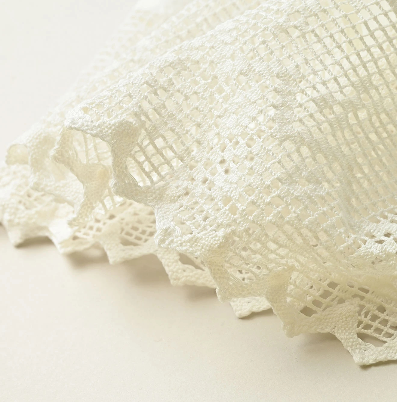 45R(フォーティファイブアール) |インドリネン×レースのフレアキャミソール