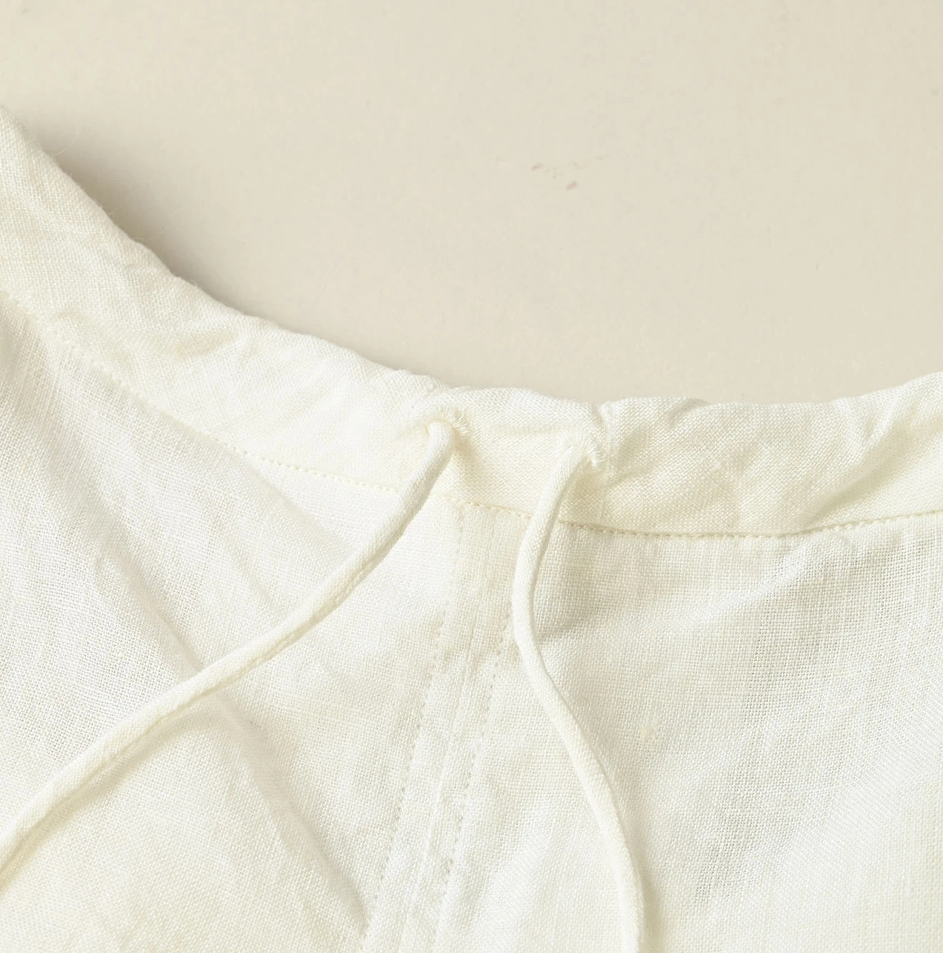 45R(フォーティファイブアール) |インドリネンのタックドレス