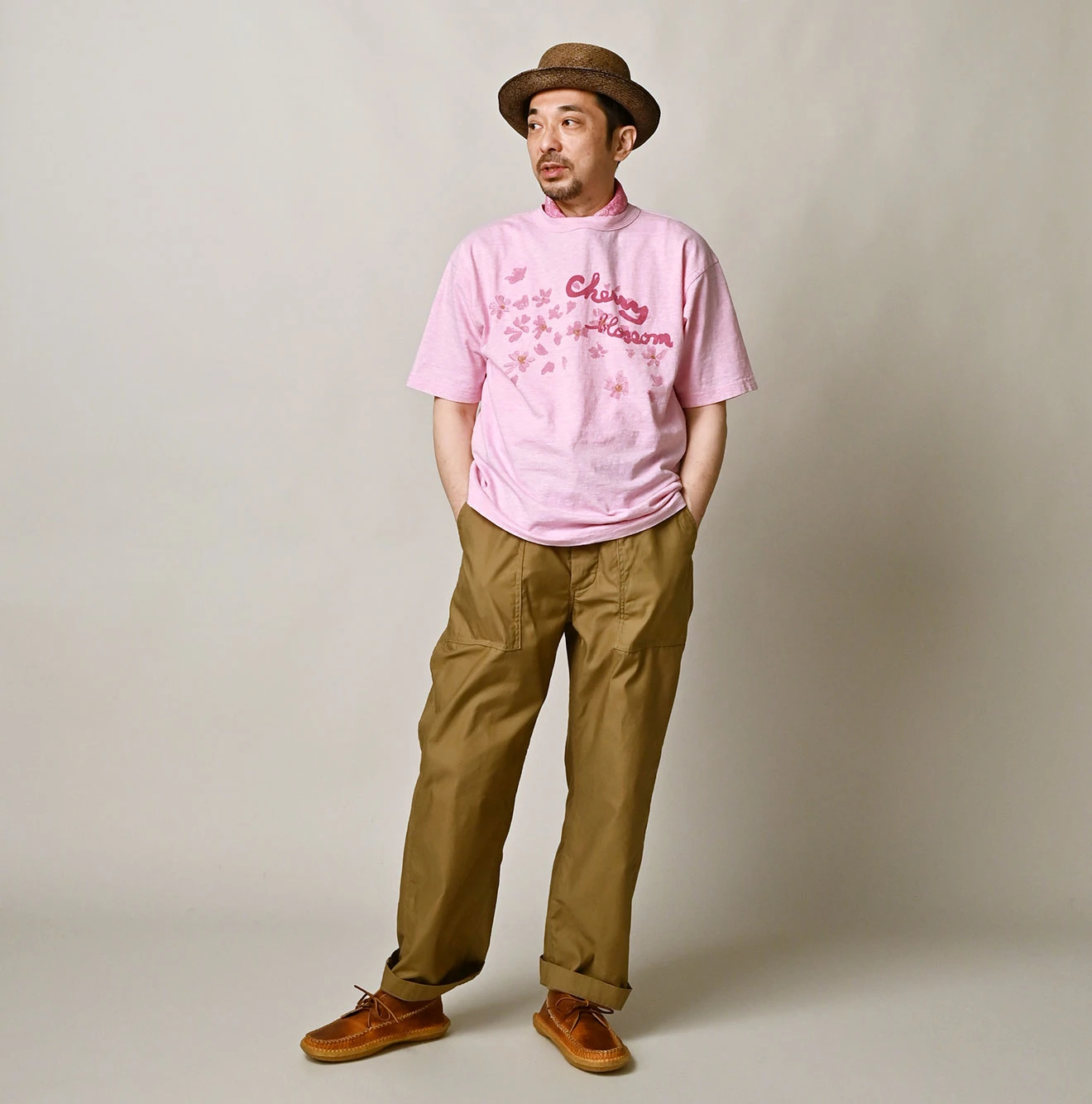 45R(フォーティファイブアール) |天竺の908桜吹雪Tシャツ