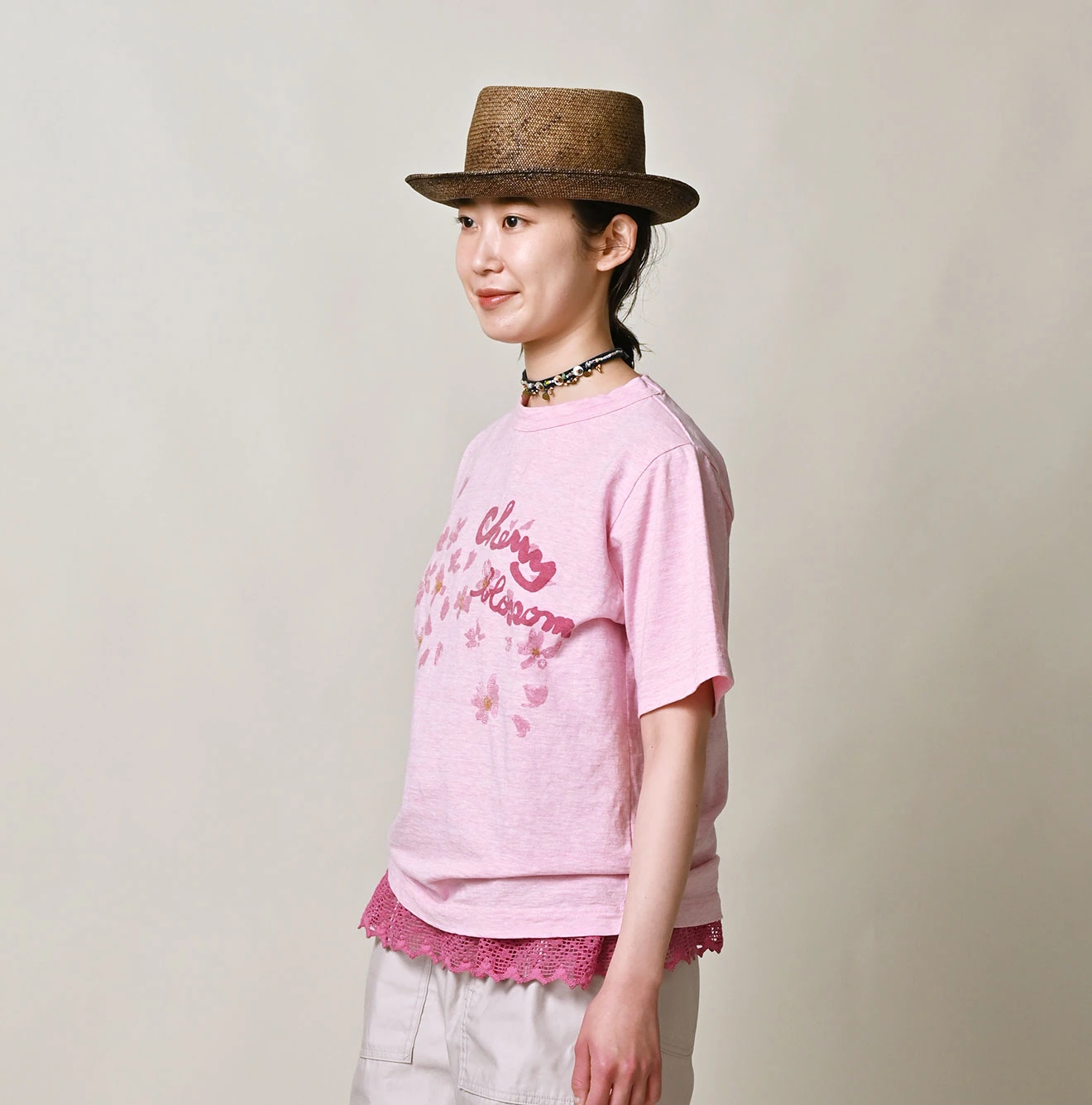 45R(フォーティファイブアール) |天竺の908桜吹雪Tシャツ