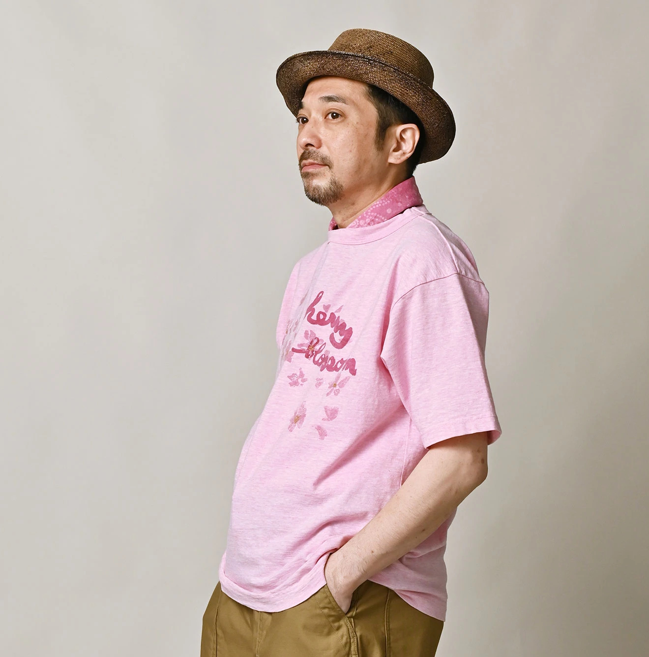 45R(フォーティファイブアール) |天竺の908桜吹雪Tシャツ