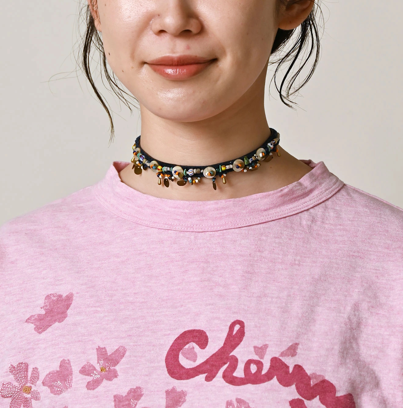 45R(フォーティファイブアール) |天竺の908桜吹雪Tシャツ