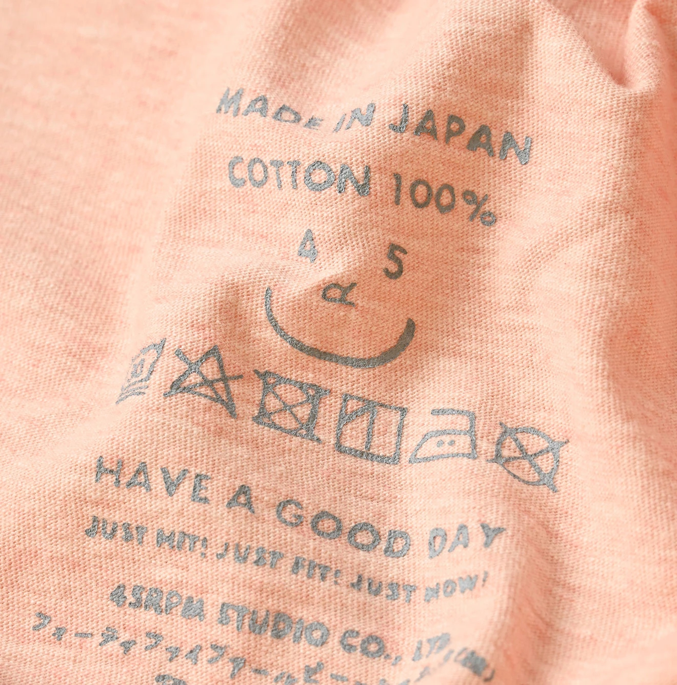 45R(フォーティファイブアール) |天竺の908桜吹雪Tシャツ