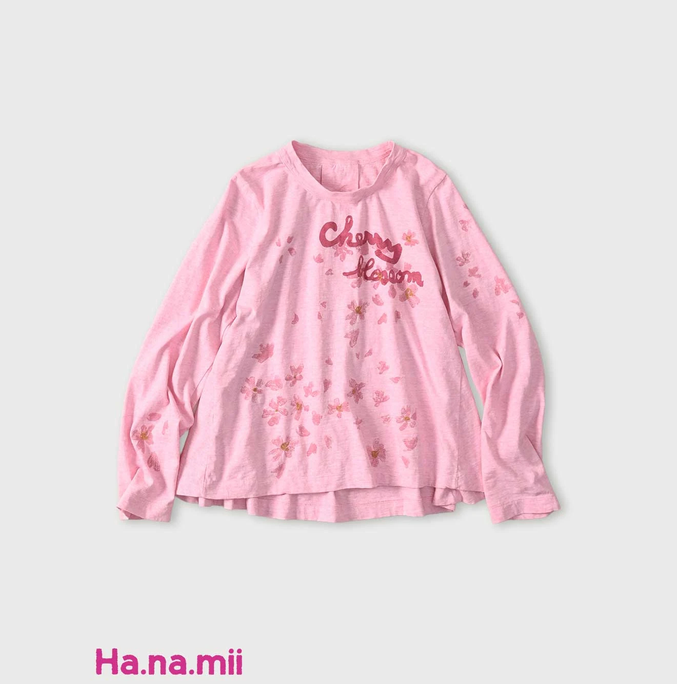 45R(フォーティファイブアール) |天竺の桜吹雪フレアTシャツ