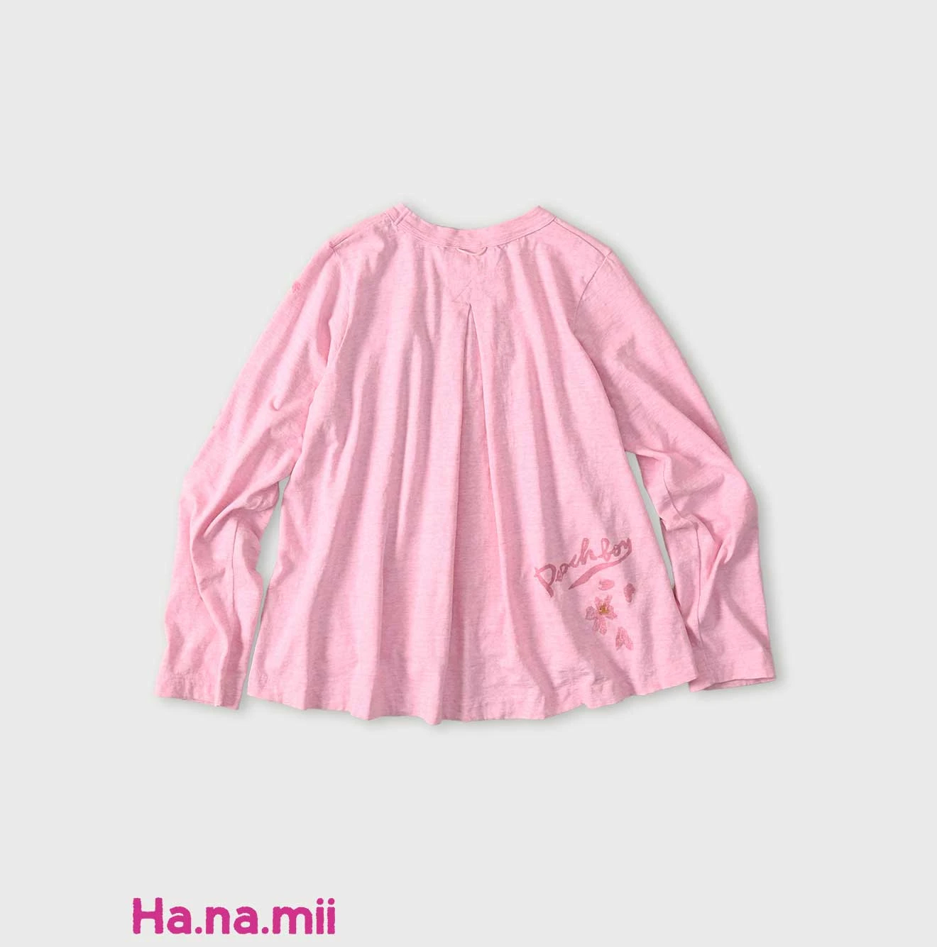 45R(フォーティファイブアール) |天竺の桜吹雪フレアTシャツ