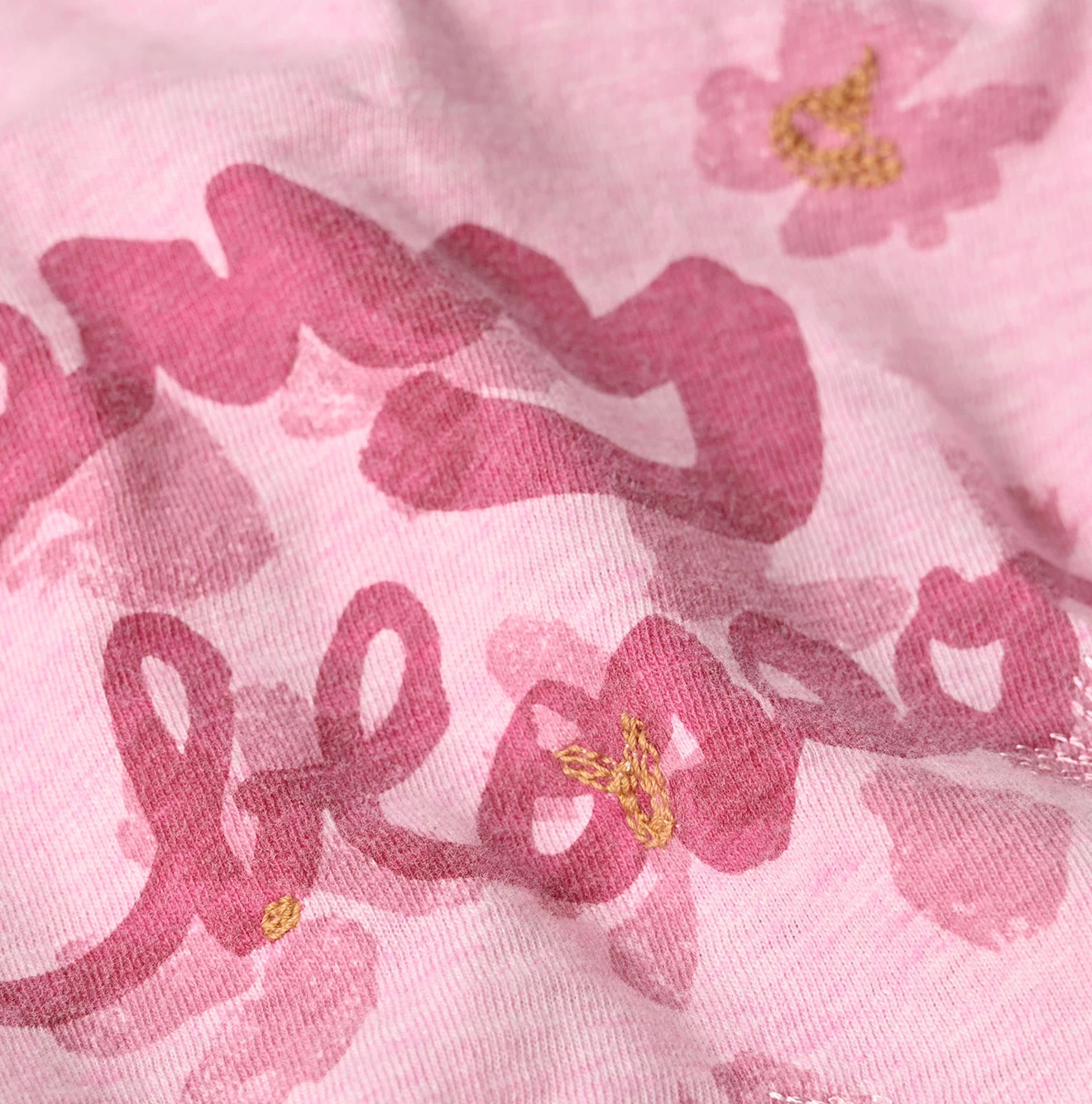 45R(フォーティファイブアール) |天竺の桜吹雪フレアTシャツ