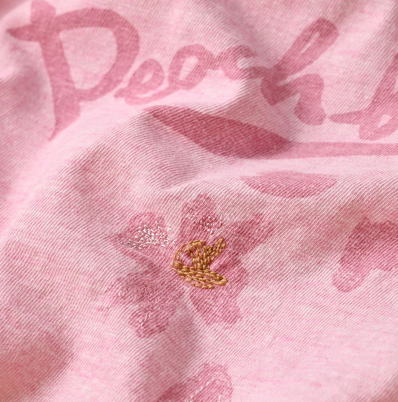 45R(フォーティファイブアール) |天竺の桜吹雪フレアTシャツ