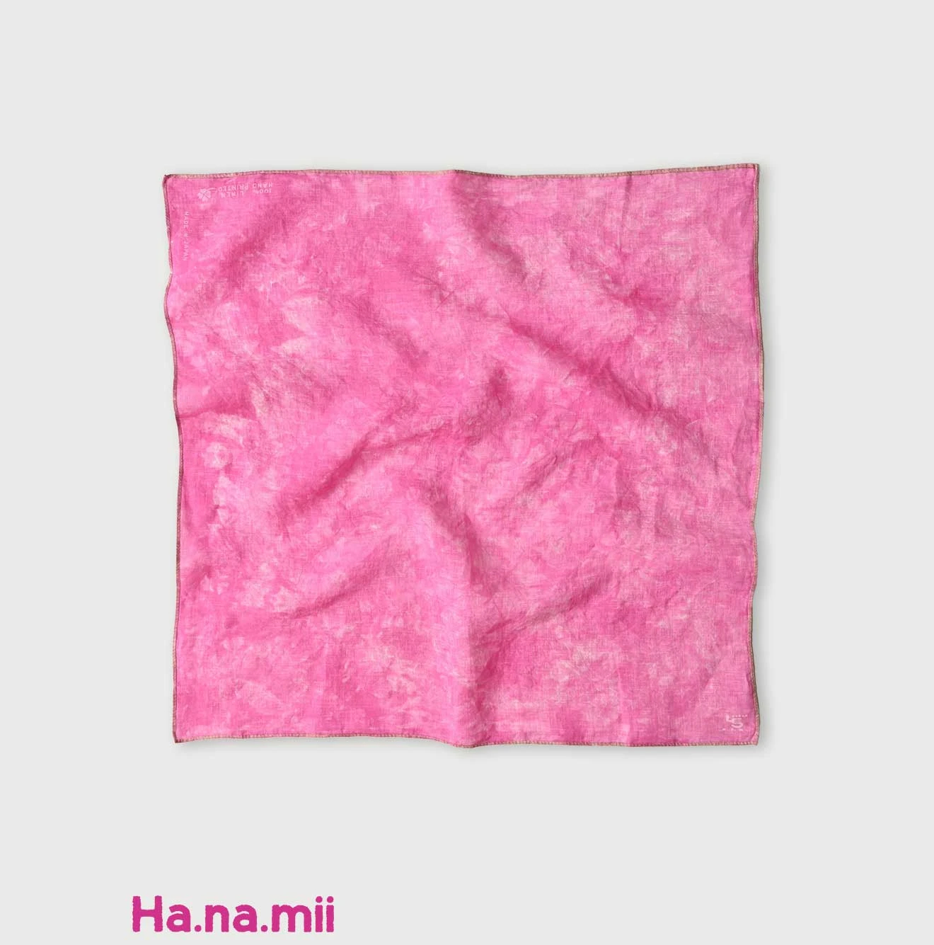 45R(フォーティファイブアール) |リネンの桜染バンダナ