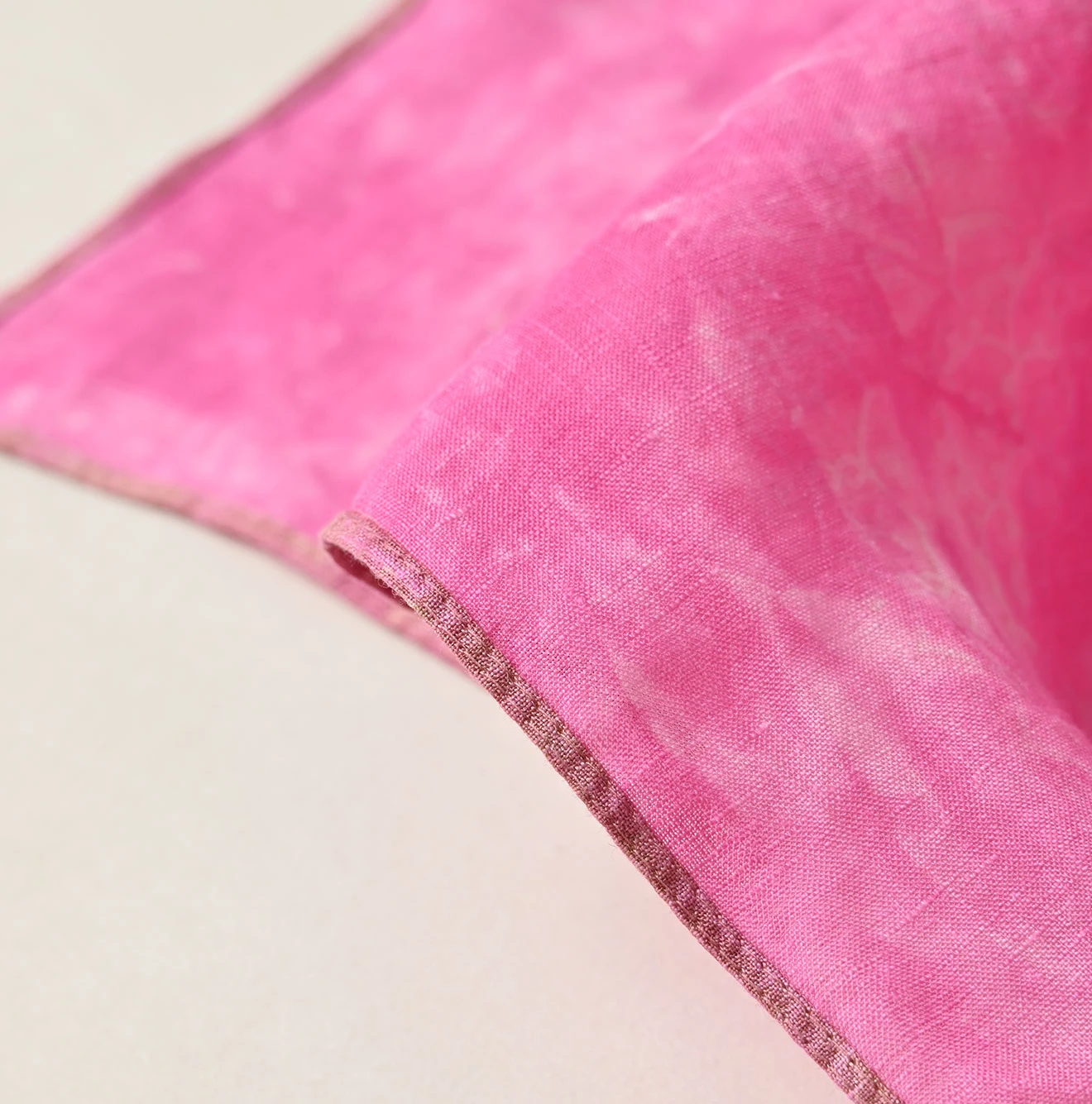 45R(フォーティファイブアール) |リネンの桜染バンダナ