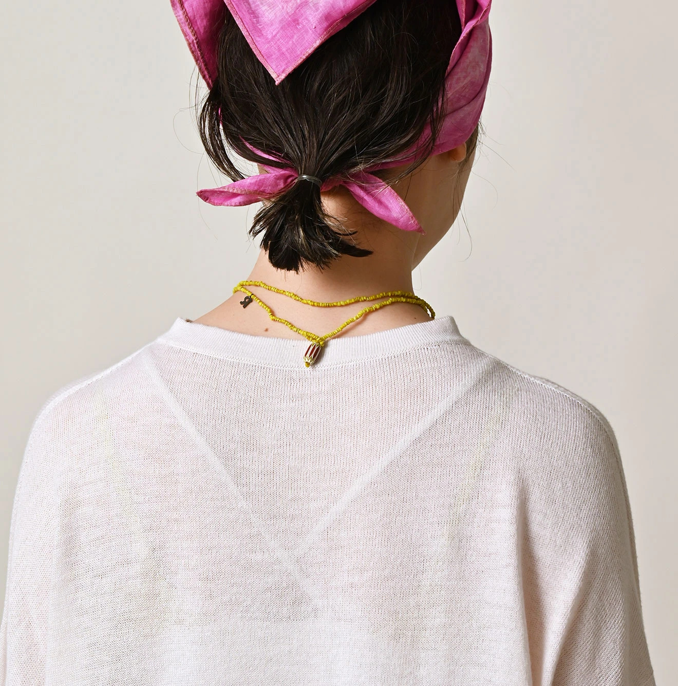 45R(フォーティファイブアール) |桜段染め超ガーゼのMシャツ