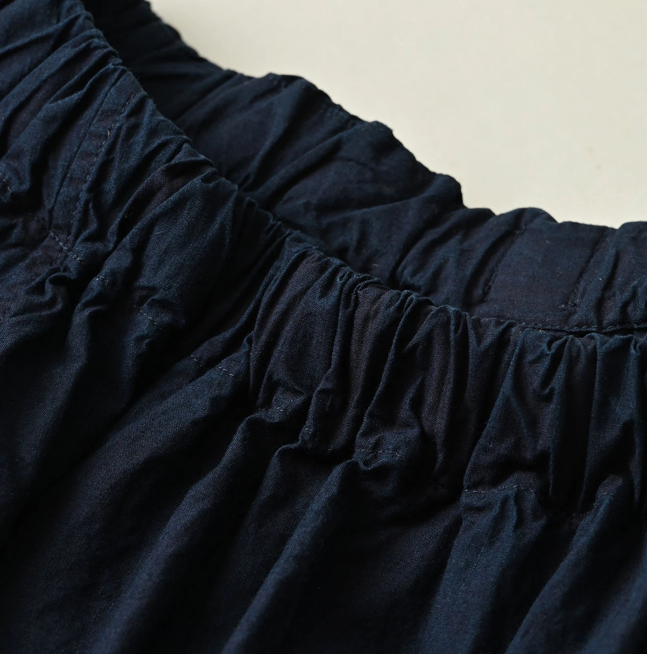 45R(フォーティファイブアール) |バチストのサックブラウス（インディゴ）